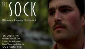 The Sock film poster for the 4th Annual Phenom Film Festival